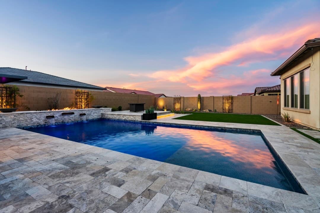 Travertine Paradise — Aquatic Pools and Spas