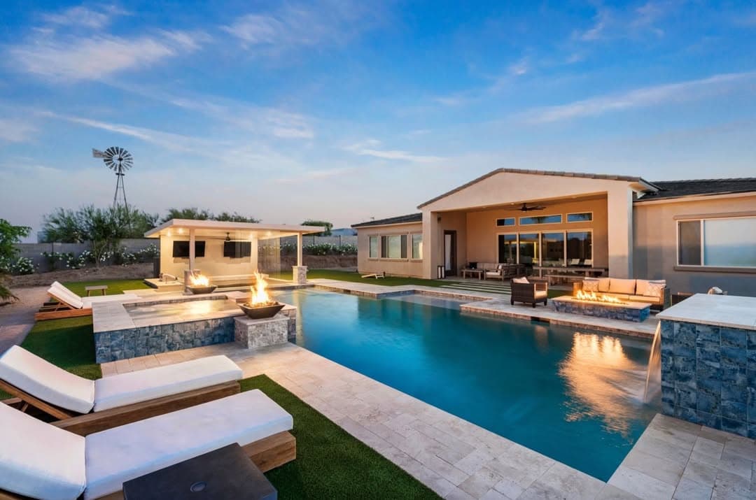 Fire & Water Feature — Aquatic Pools and Spas