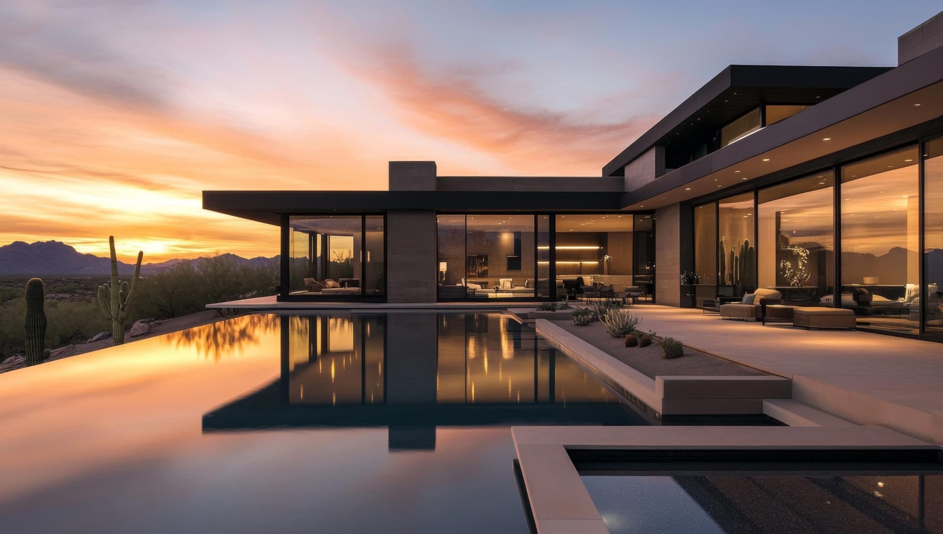 Desert Modern Retreat — Aquatic Pools and Spas