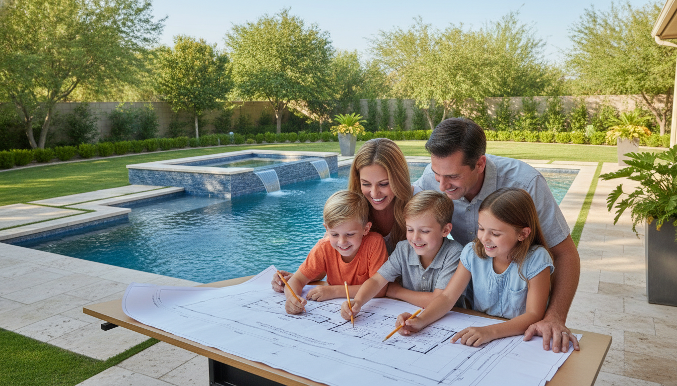 Family-owned luxury pool builder in Avondale