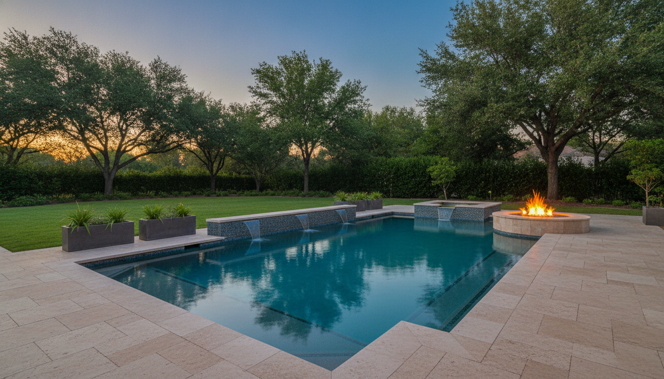 Resort-style pool design and build Avondale