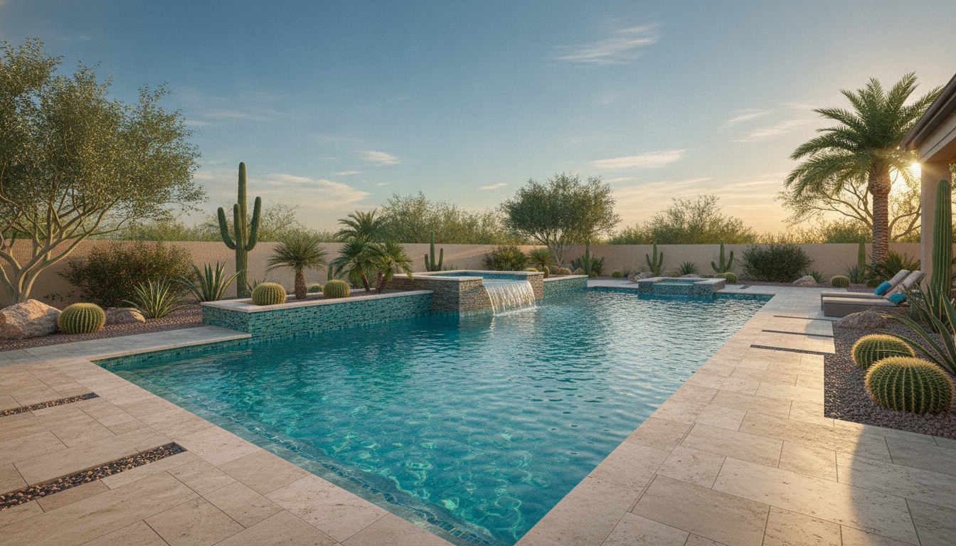 Custom pool design Chandler AZ
