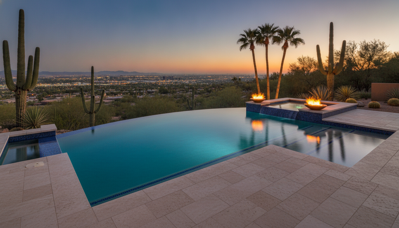 Infinity pool Glendale AZ