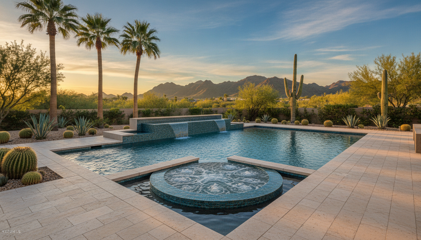 Luxury pool builder Phoenix AZ
