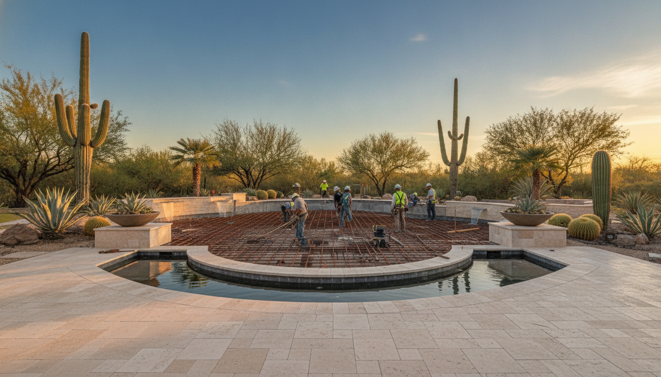 Scottsdale pool construction quality