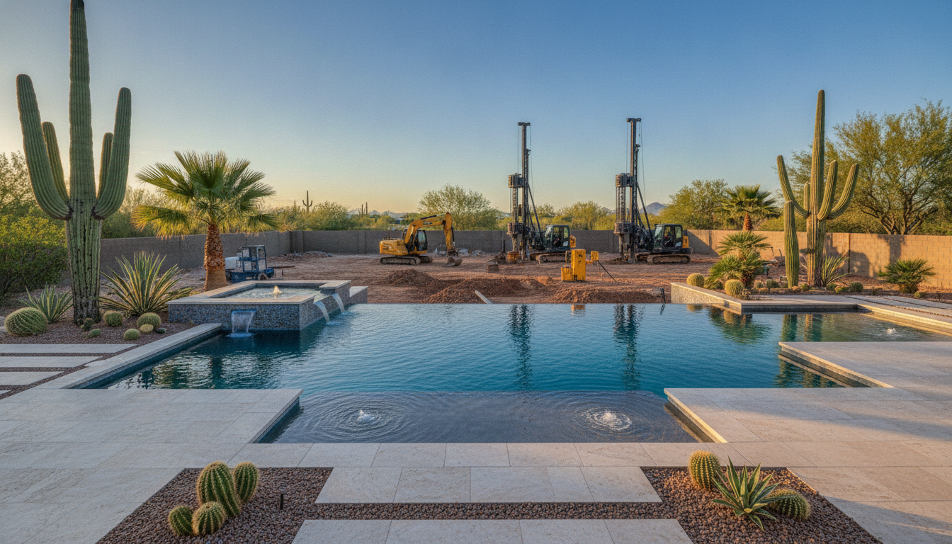 Arizona pool construction soil testing
