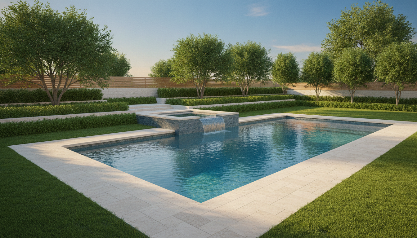 Custom 3D pool design for Arizona luxury homes