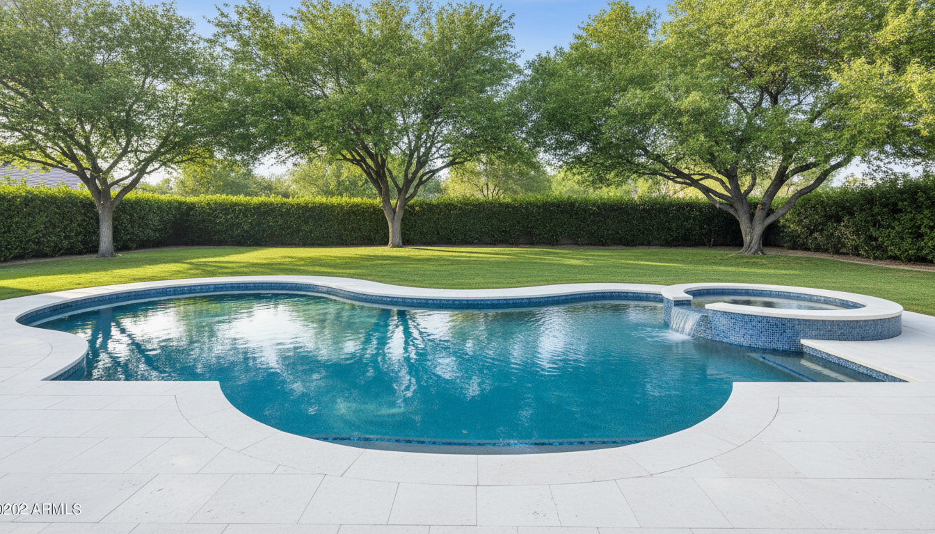 targeting "luxury pool construction Phoenix"