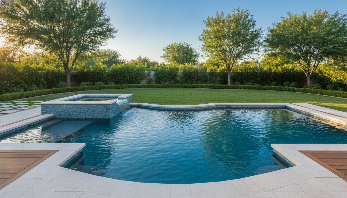 Custom resort pools Phoenix AZ